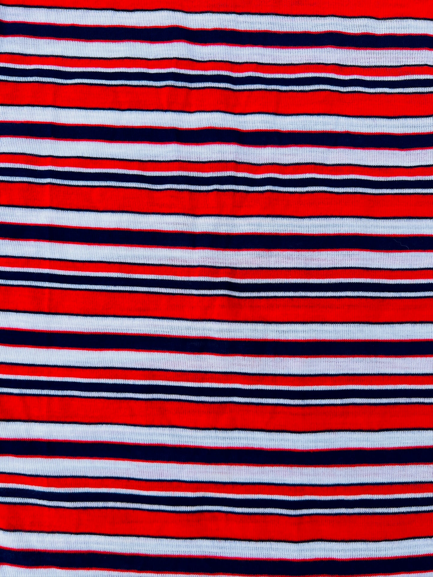 Vintage 1970s Red White & Blue Striped Tank Top | XS/S