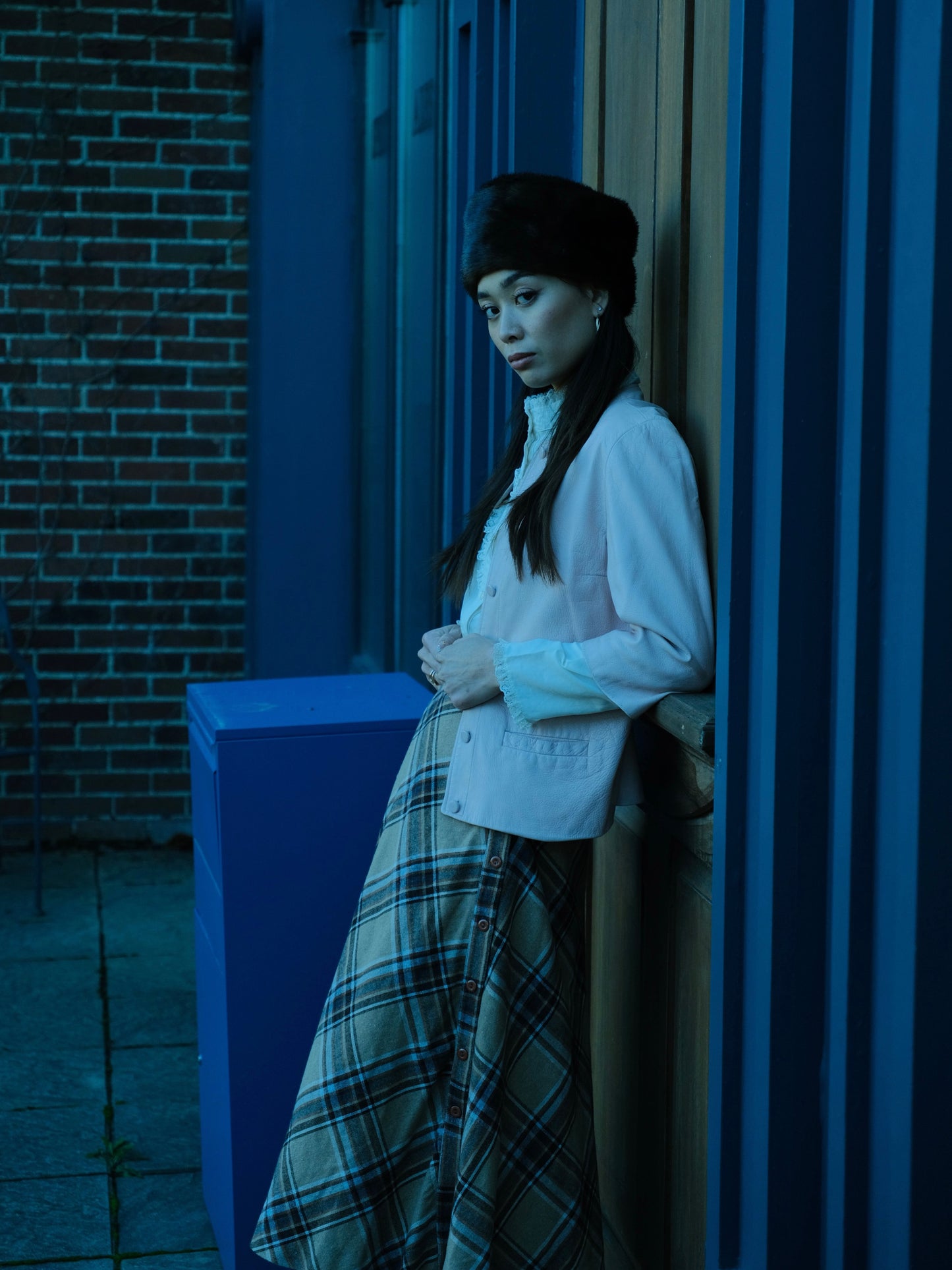 Vintage Henry Harris Pink Faux Leather Jacket | Small