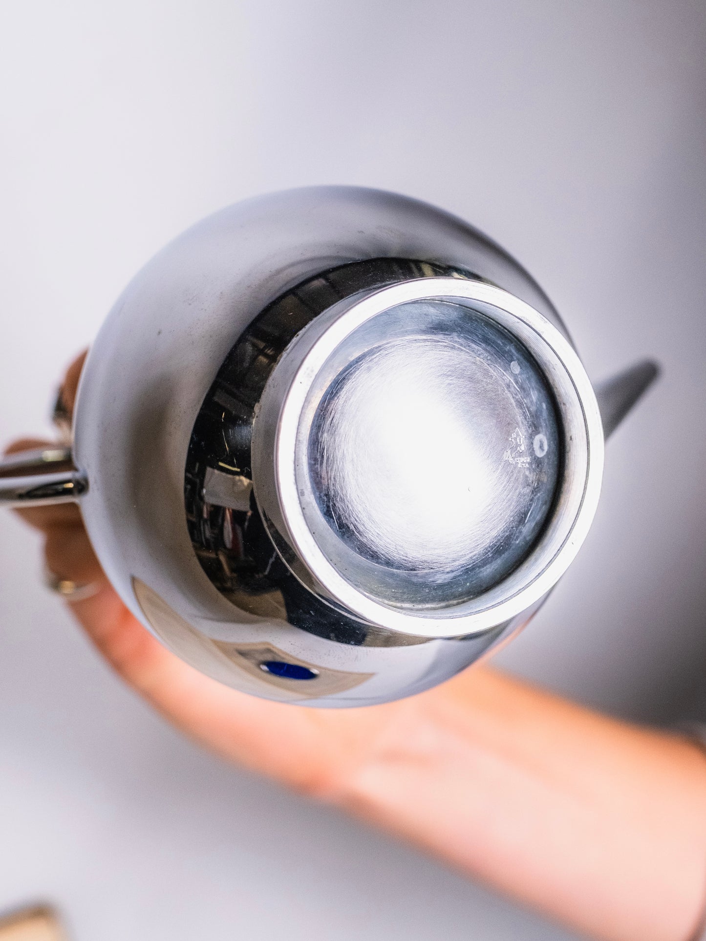 Vintage 1930s Russel Wright Chase Chrome Tableware 2-Piece Set