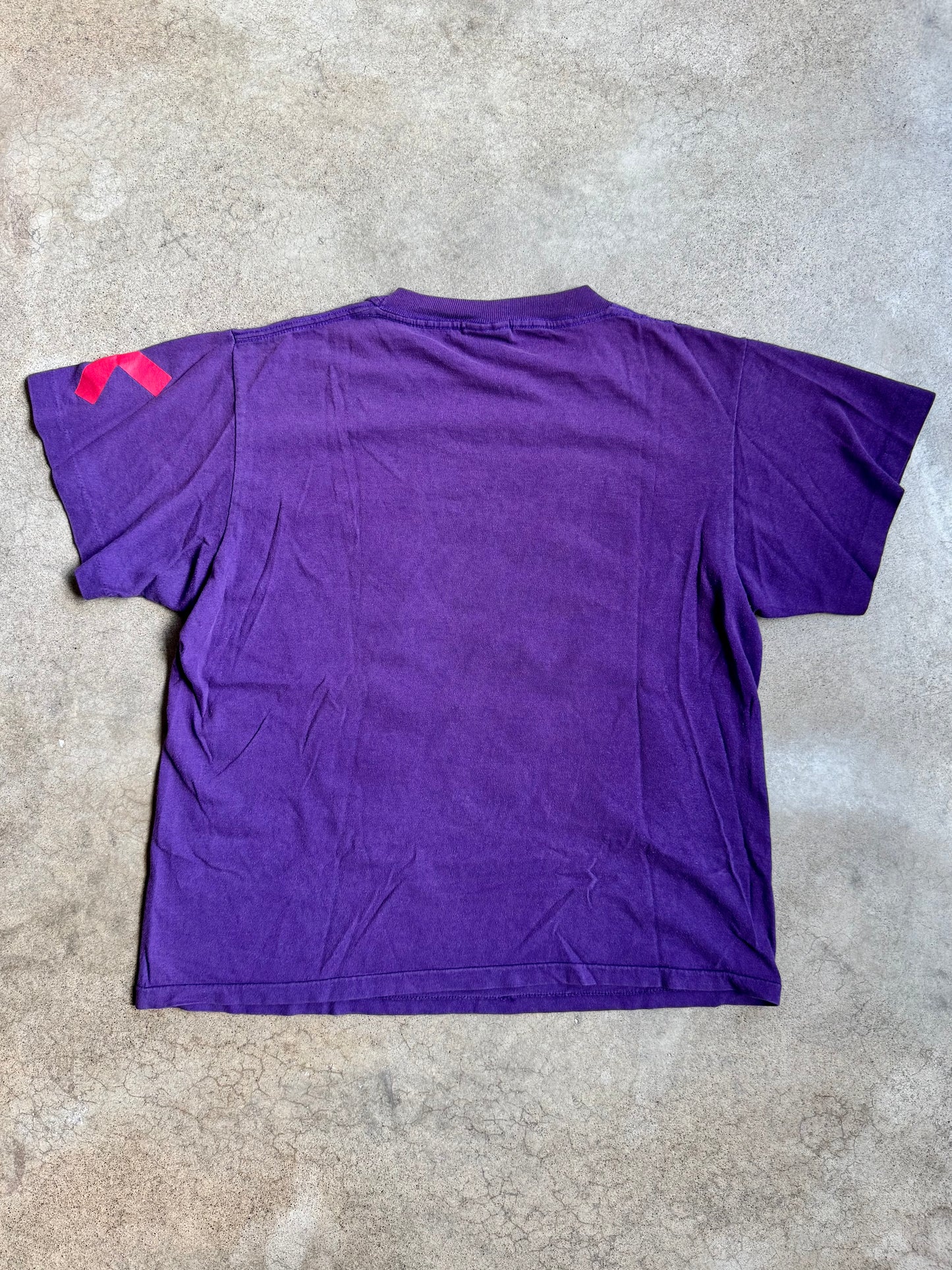Vintage 1992 Purple Speed Racer Graphic Tee | Large