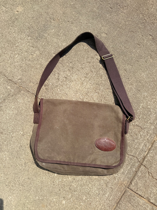 Frost River Waxed Canvas & Leather Messenger Bag