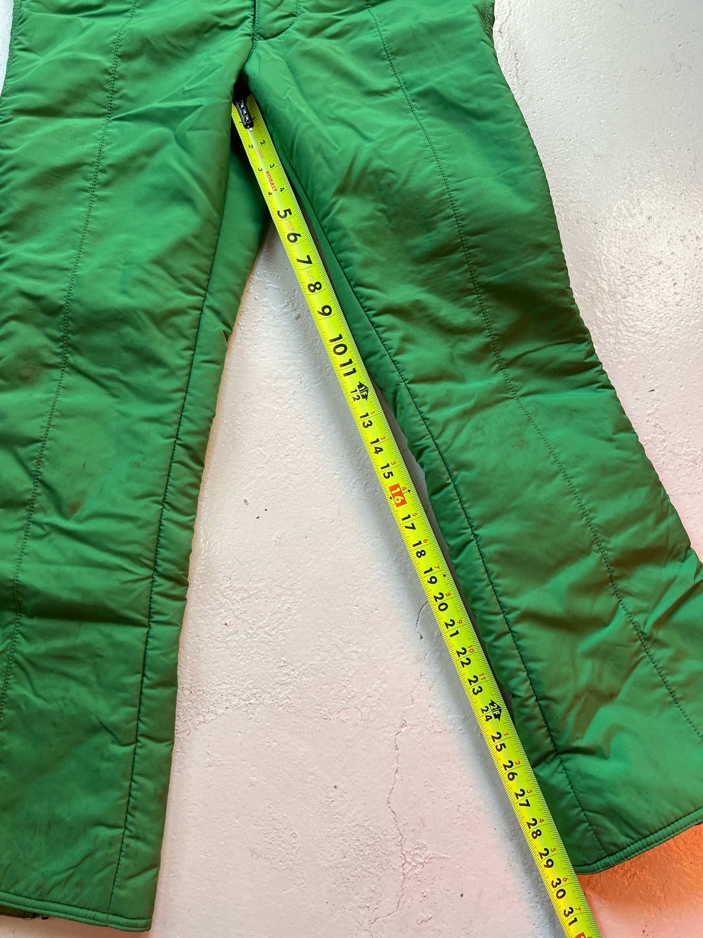 Vintage SKYR Green 3-Piece Ski Suit | Small