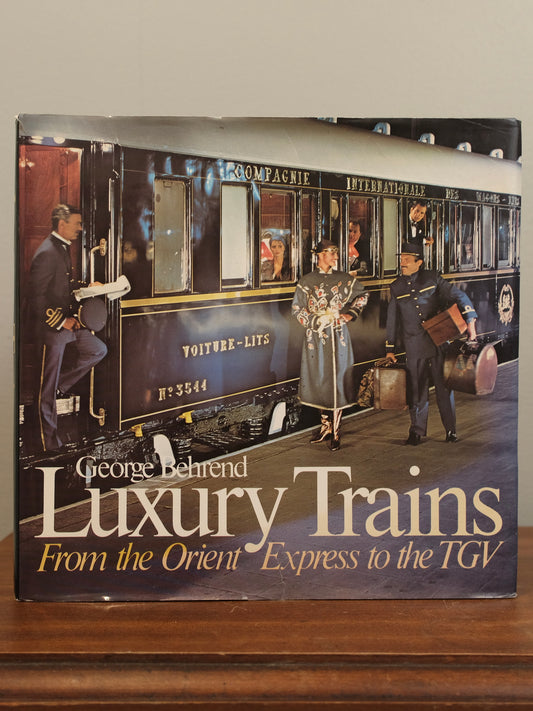 Vintage Luxury Trains Hardcover Book