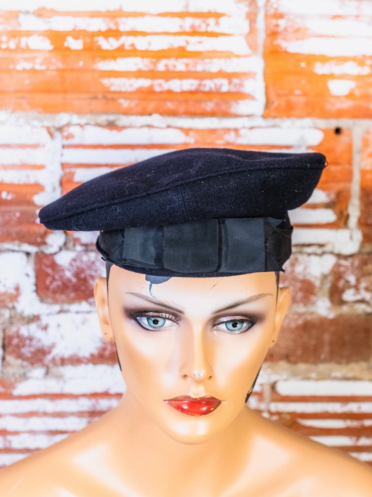 Vintage WWII U.S. Navy Sailor Uniform Flat Hat