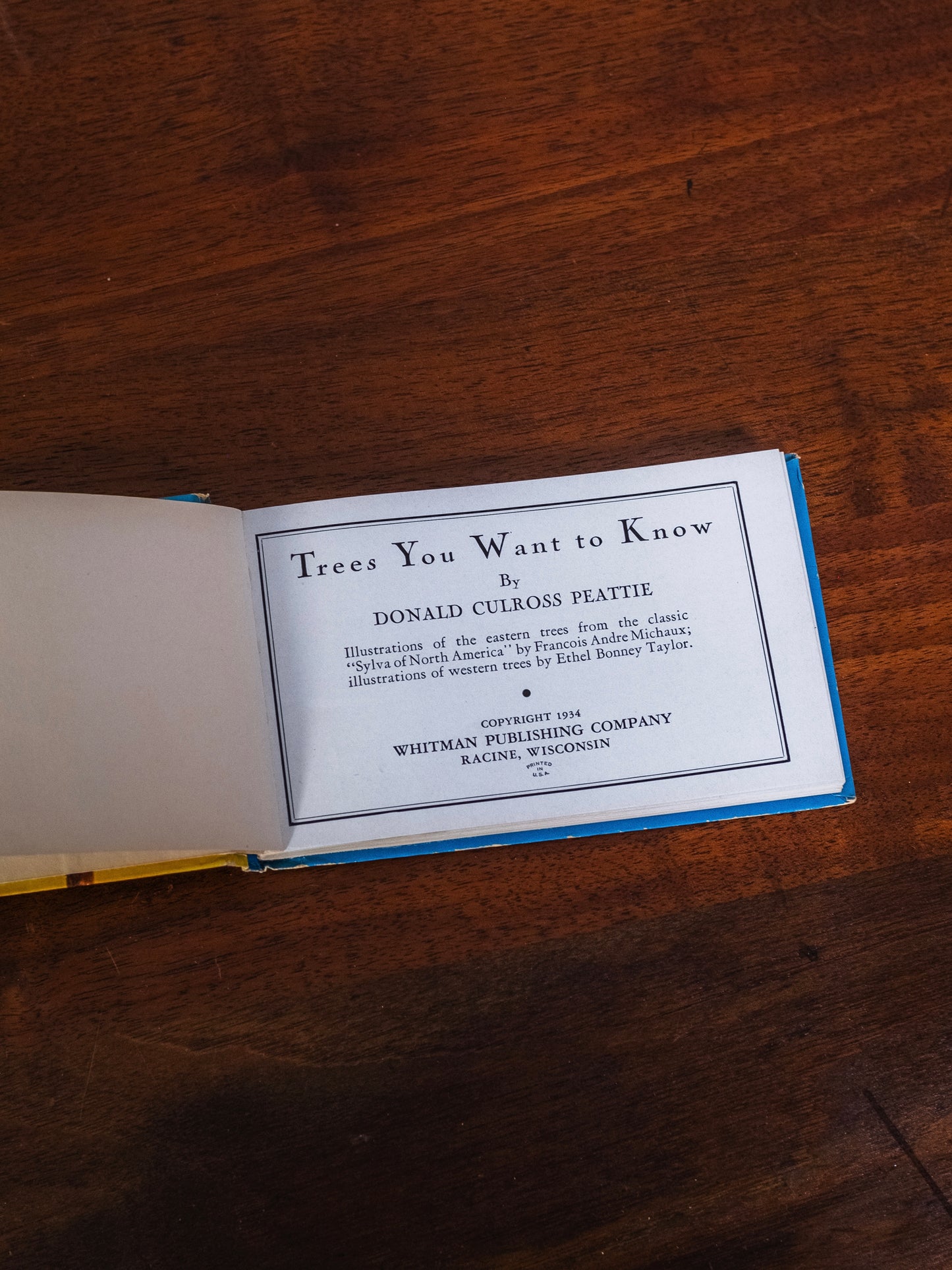 Vintage 1930s Trees of North America Guide Book