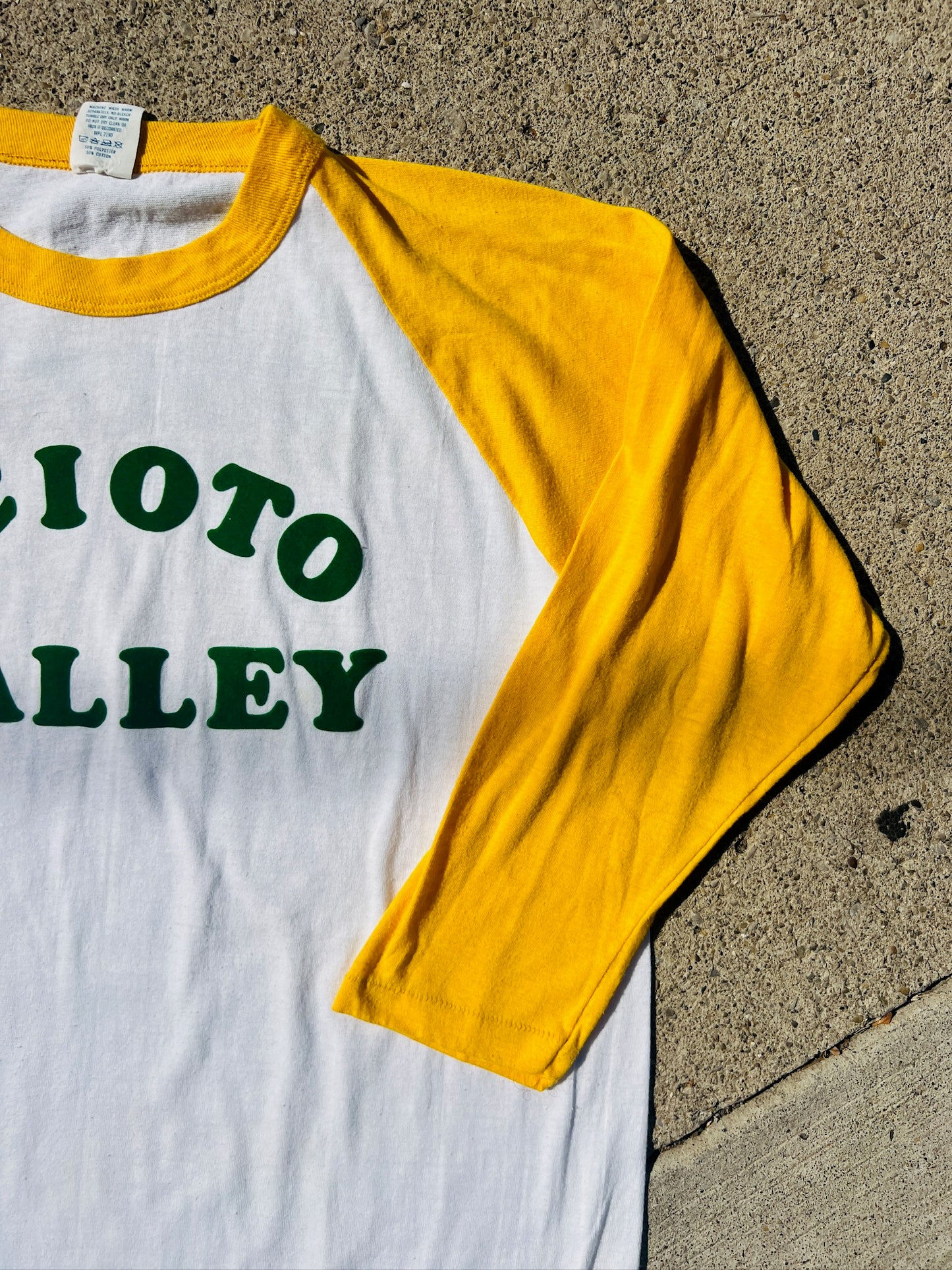 Vintage 1980s Scioto Valley Chuck Raglan Tee