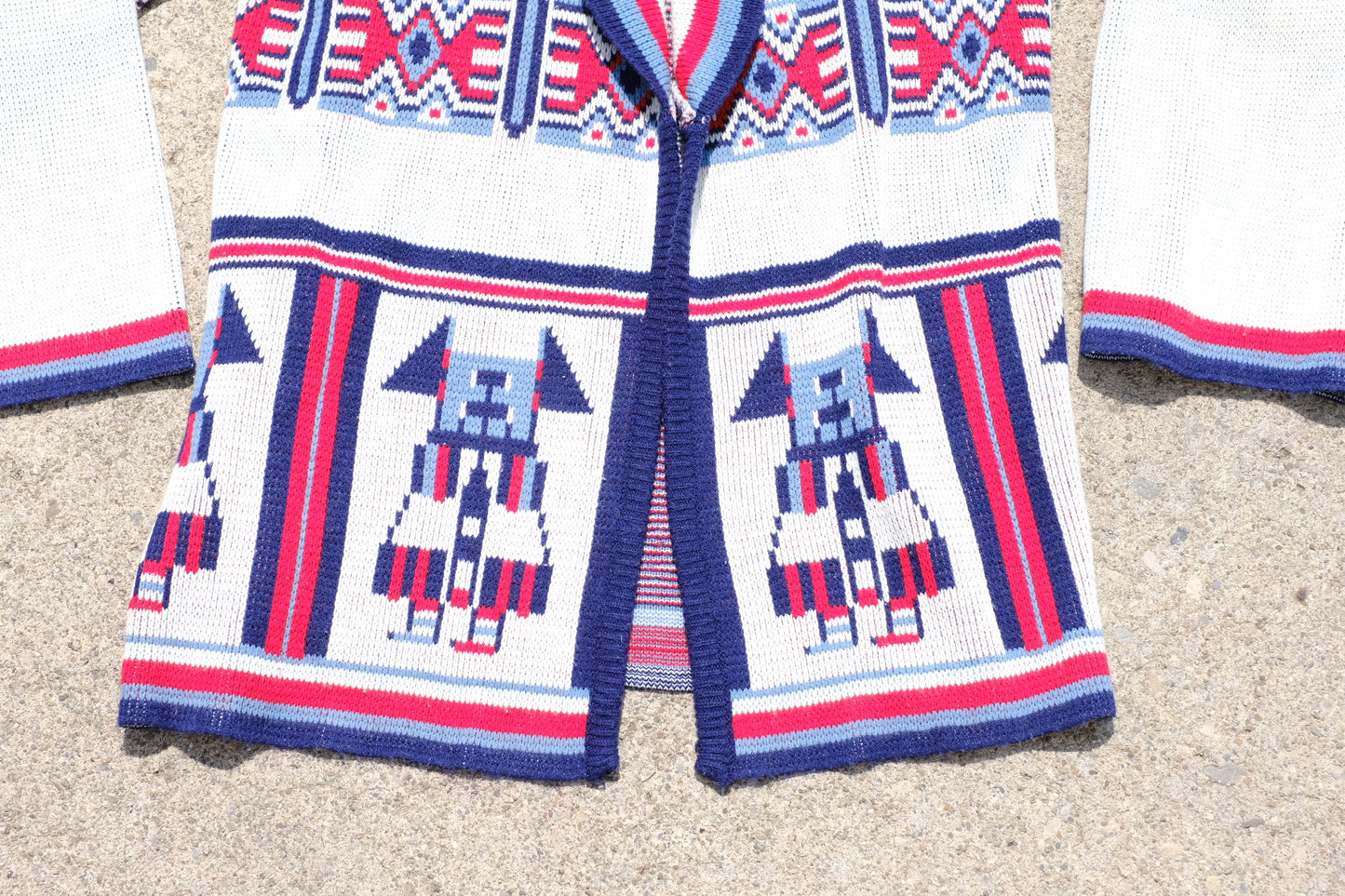 Vintage Matisse Western Pattern Cardigan