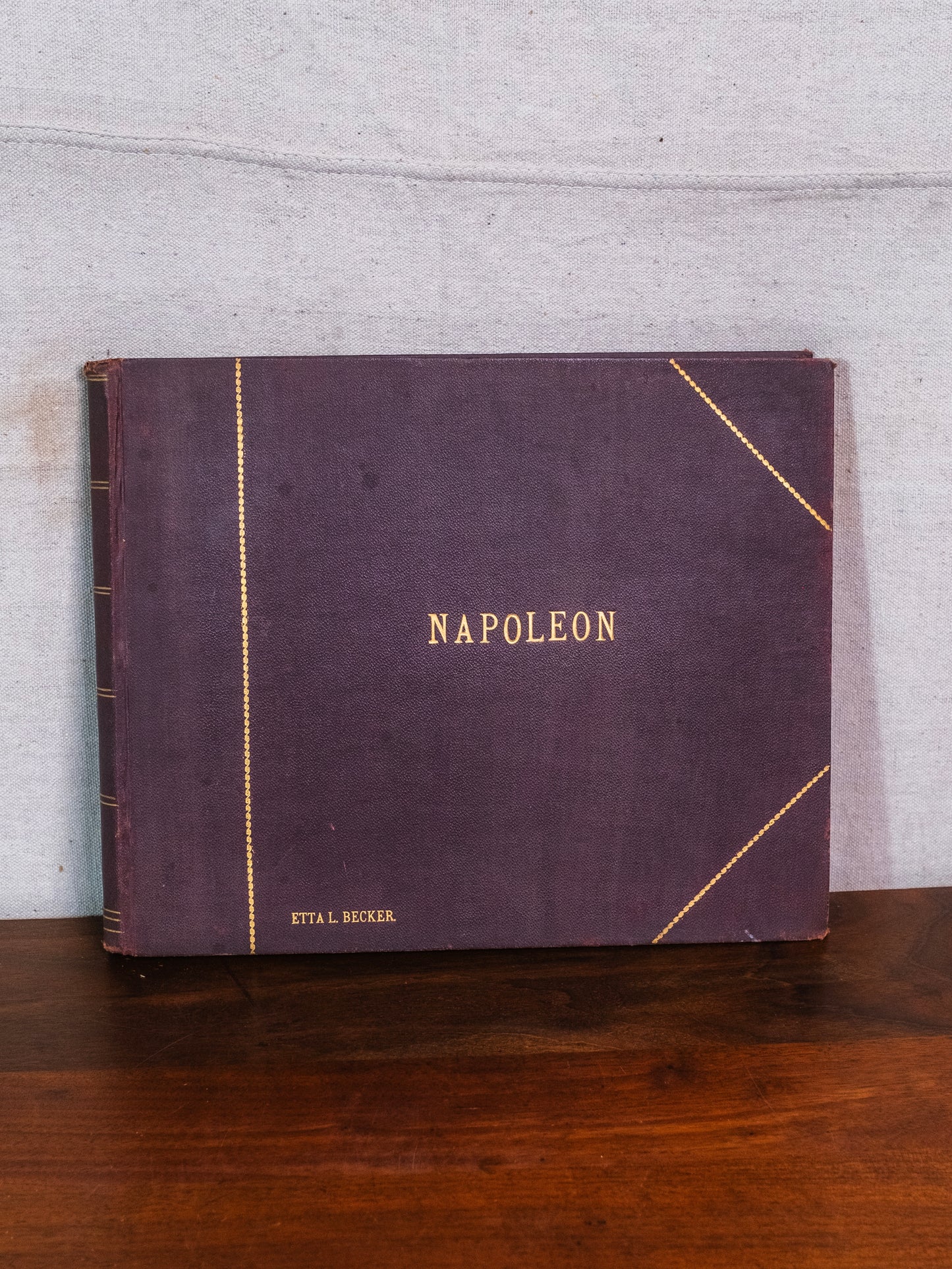 Antique 1900s Napoleon Book