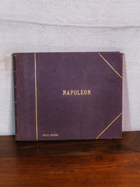 Antique 1900s Napoleon Book