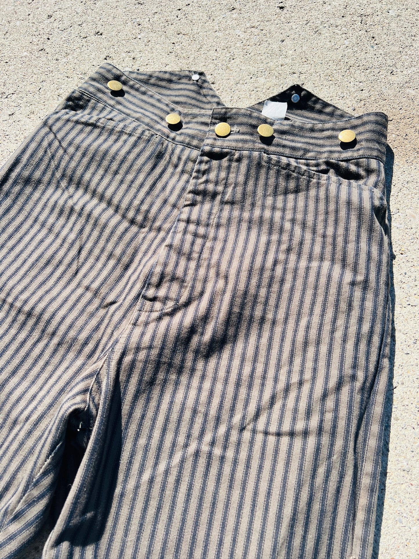 Vintage 1990s Frontier Classics Striped Prospector Pants | Waist 28”