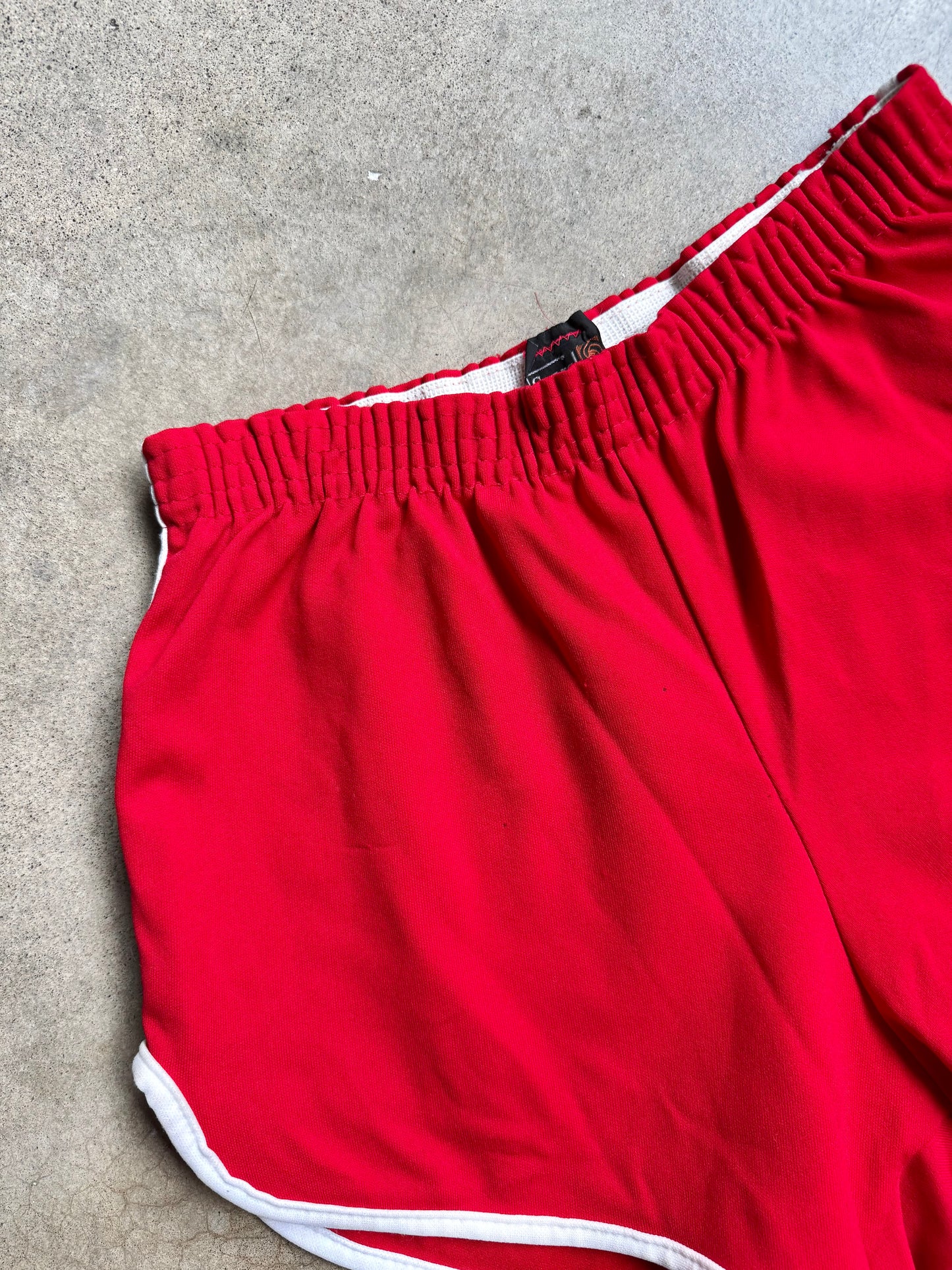 Vintage 1970s Sears Red Athletic Shorts | Medium