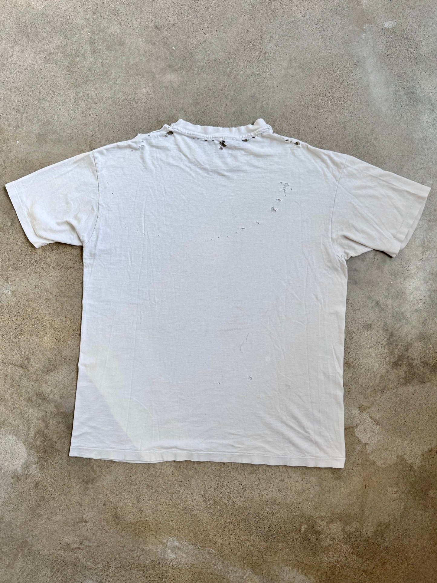 Vintage 1990 West Germany World Cup Champions Distressed Graphic Tee | XL