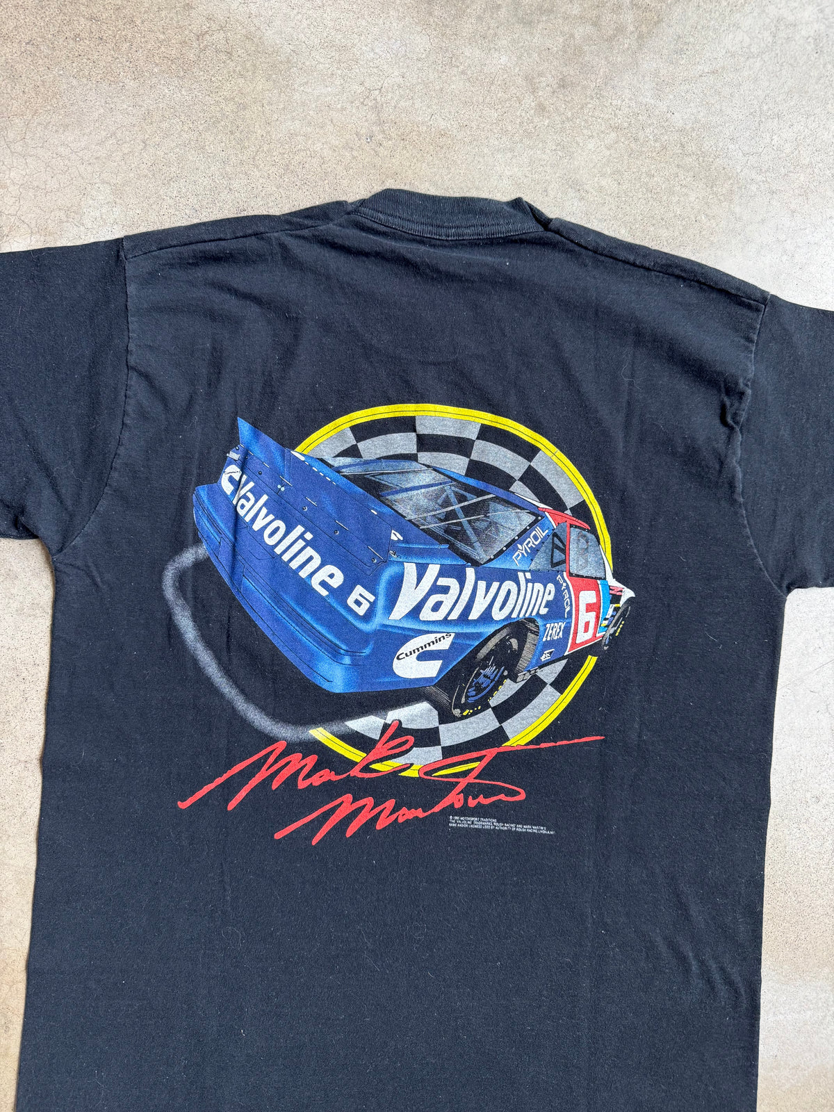 Vintage 1995 Mark Martin Valvoline Roush Racing Tee | Large