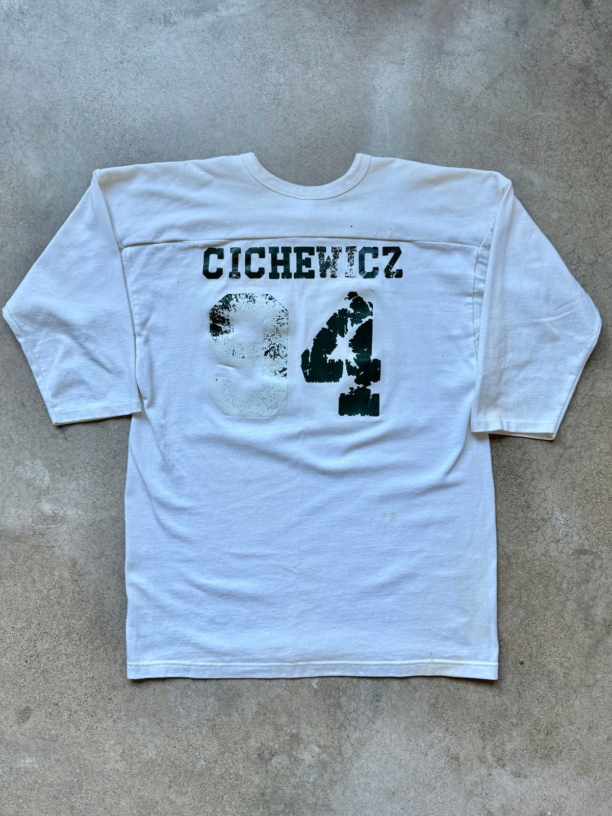 Vintage 1980s/90s Russell Athletic West Catholic Football Jersey Tee | XXL