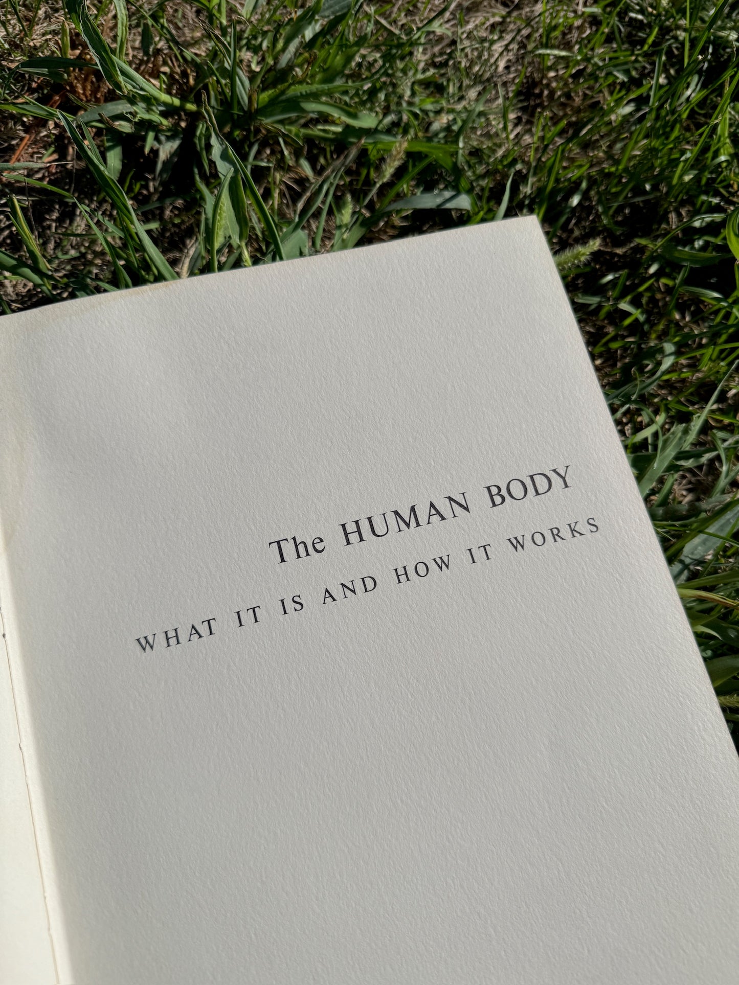Vintage 1970s The Human Body Textbook