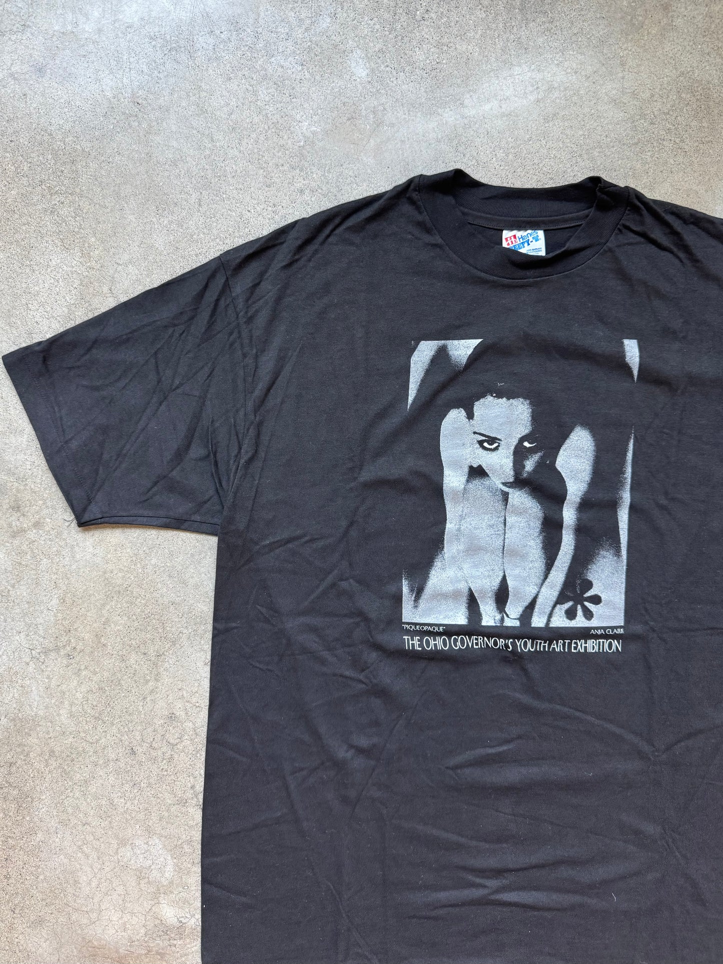 Vintage 1990s Ohio Governor’s Youth Art Exhibition “Piqueopaque” Graphic Tee | XL