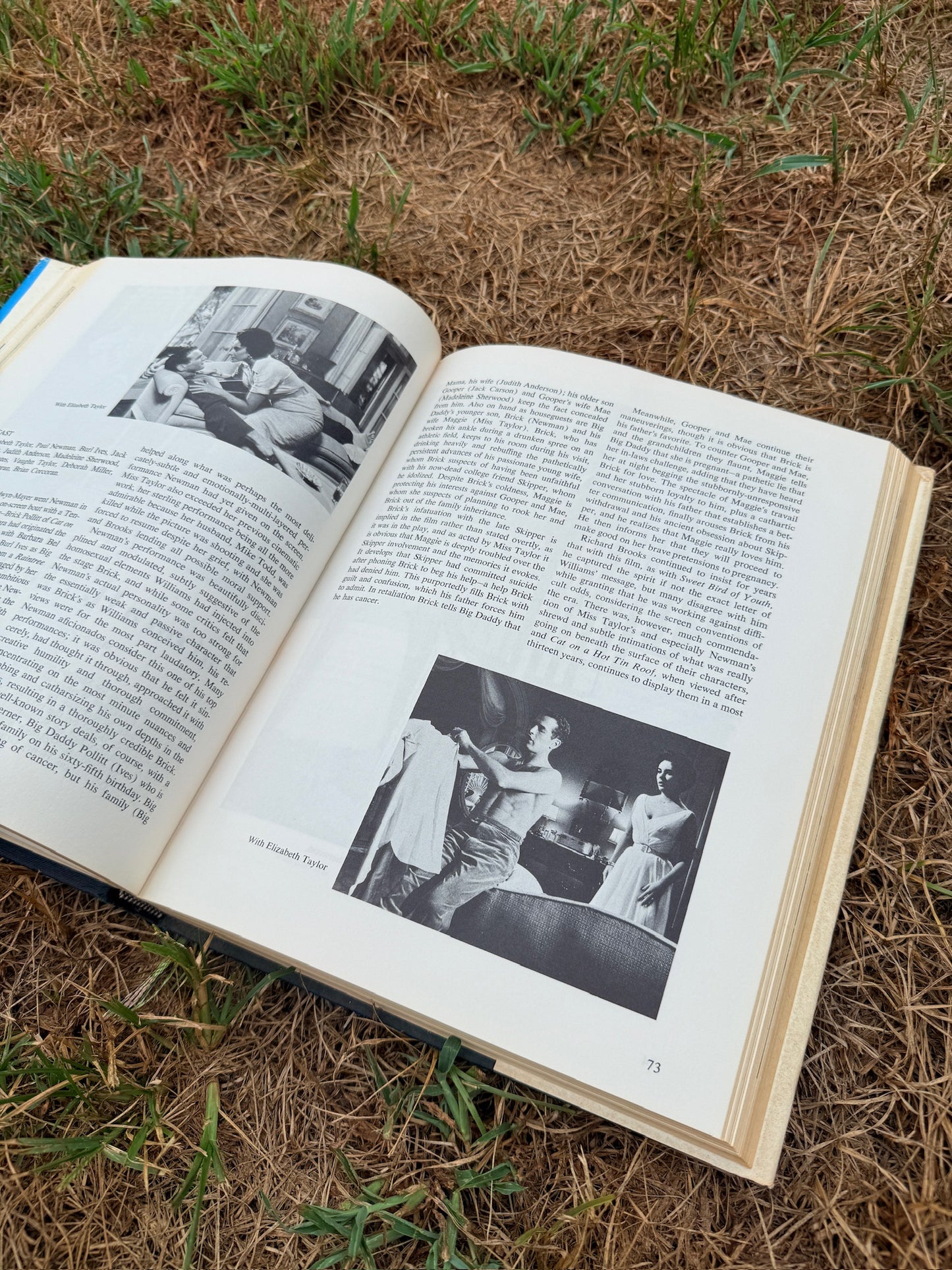 Vintage The Films of Paul Newman Hardcover Book