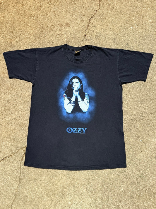Vintage 1995 Ozzy Osbourne Retirement Sucks Tour Black Band Tee | Large