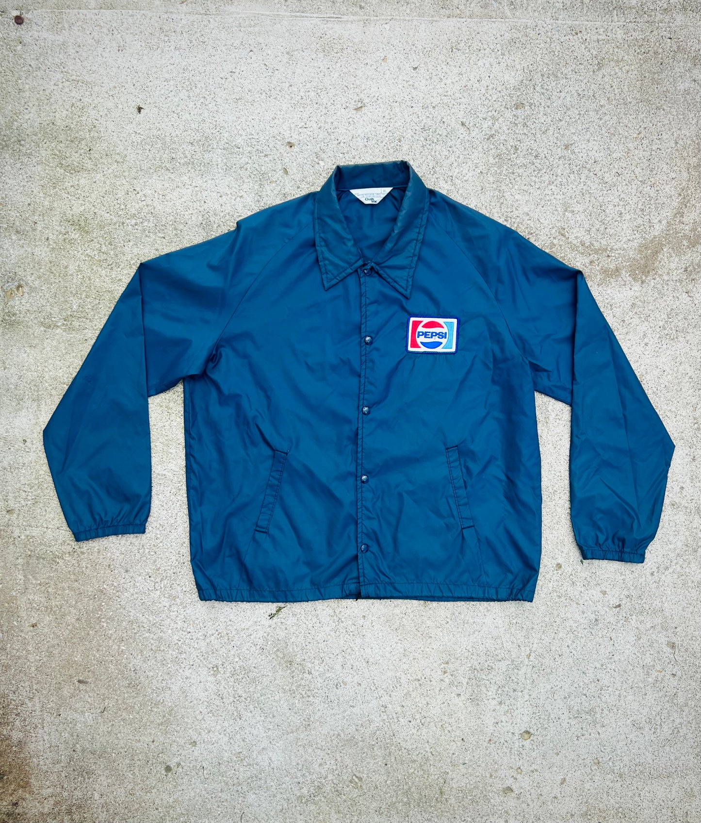 Vintage 1980s ChalkLine Blue Pepsi Jacket