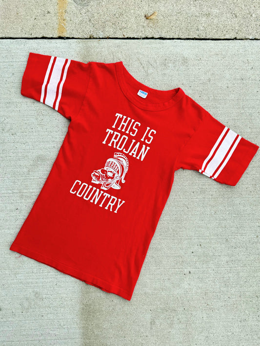 Vintage 1970s Champion USC “This Is Trojan Country” Varsity Tee