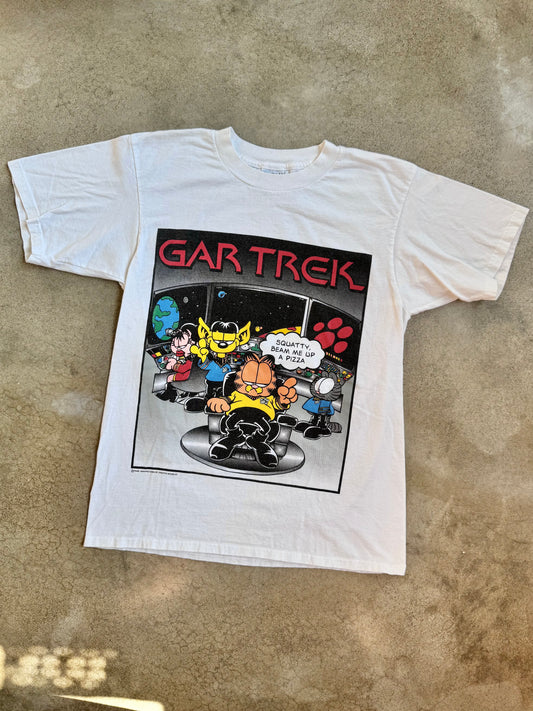 Vintage 1990s Garfield “Gar Trek” Graphic Tee | Large