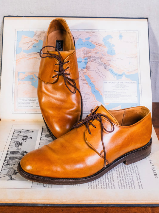 Vintage Cheaney English-Made “Bobby” Leather Sole Oxford Shoes | Men’s UK9/US10