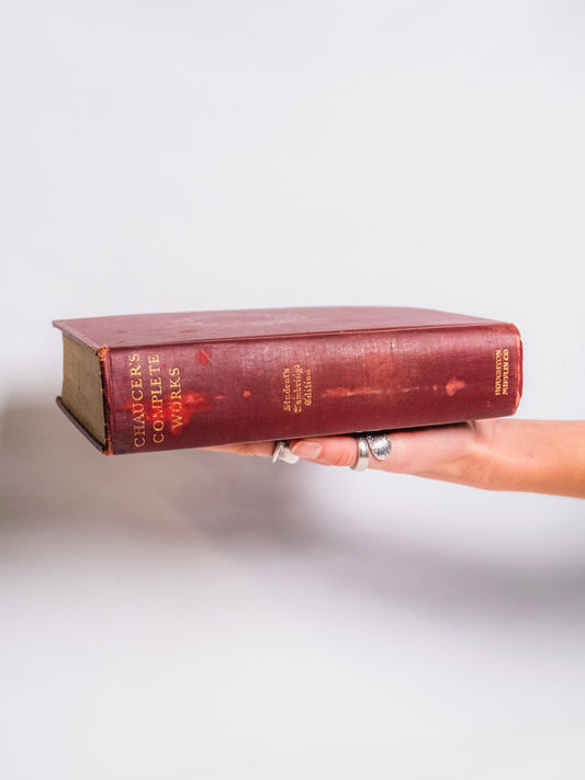 1933 The Complete Works of Chaucer Book