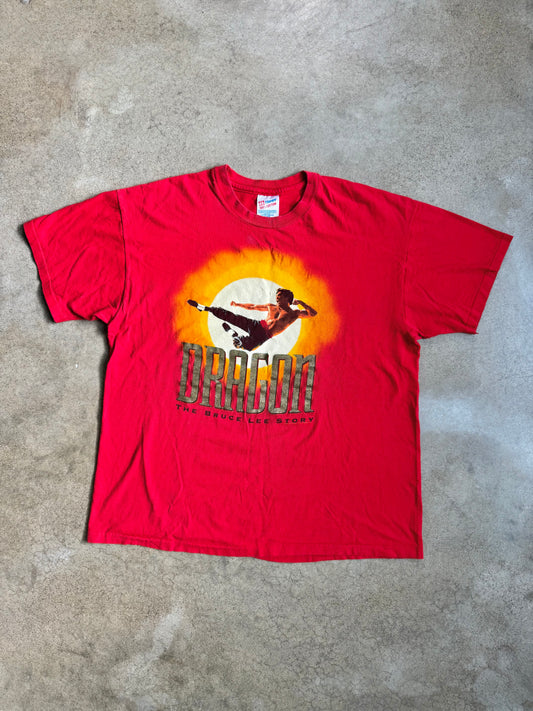 Vintage 1990s Dragon: The Bruce Lee Story Graphic Tee | XL