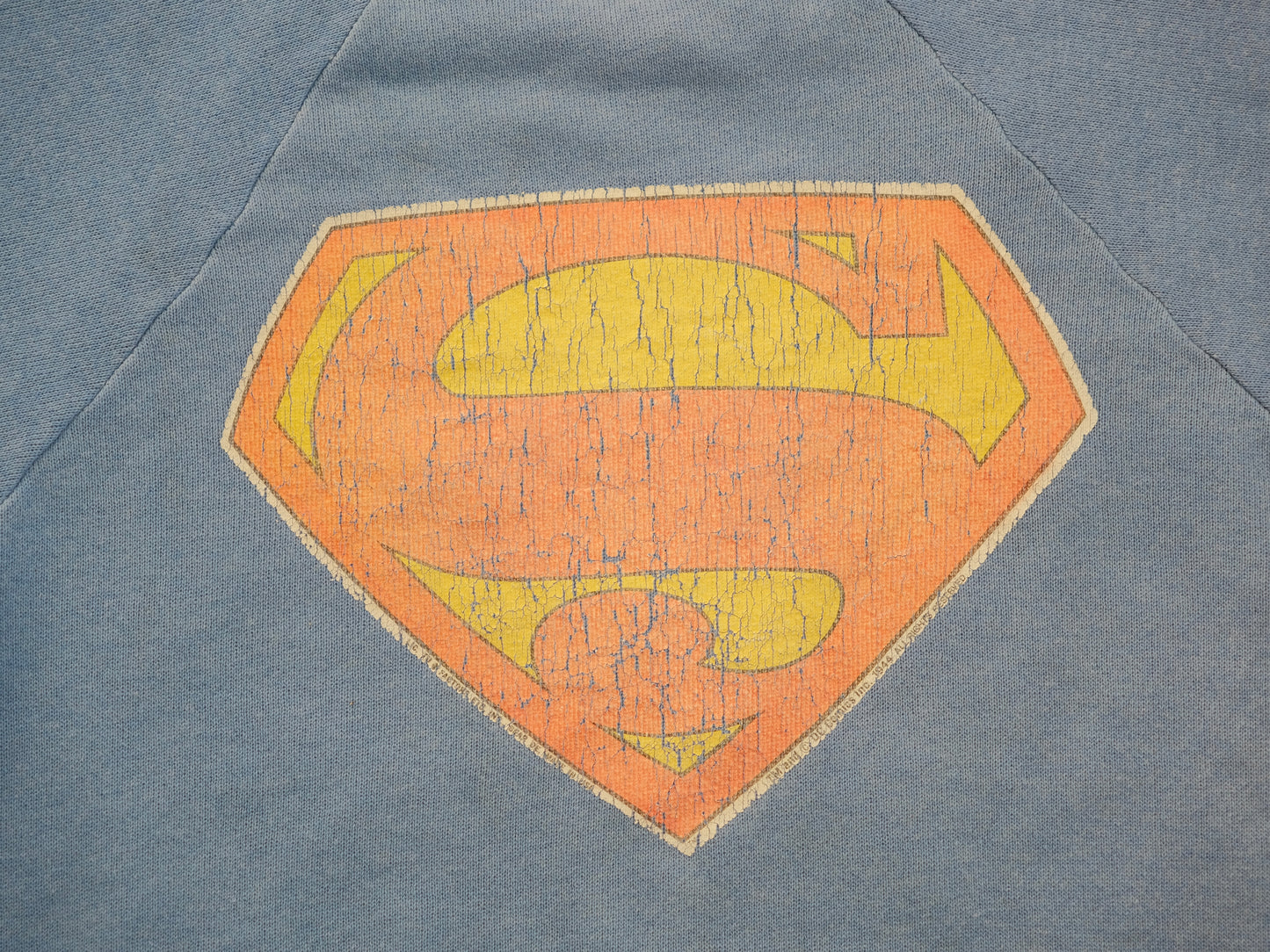 Vintage 1980s Superman Crewneck Sweatshirt | Youth M/L