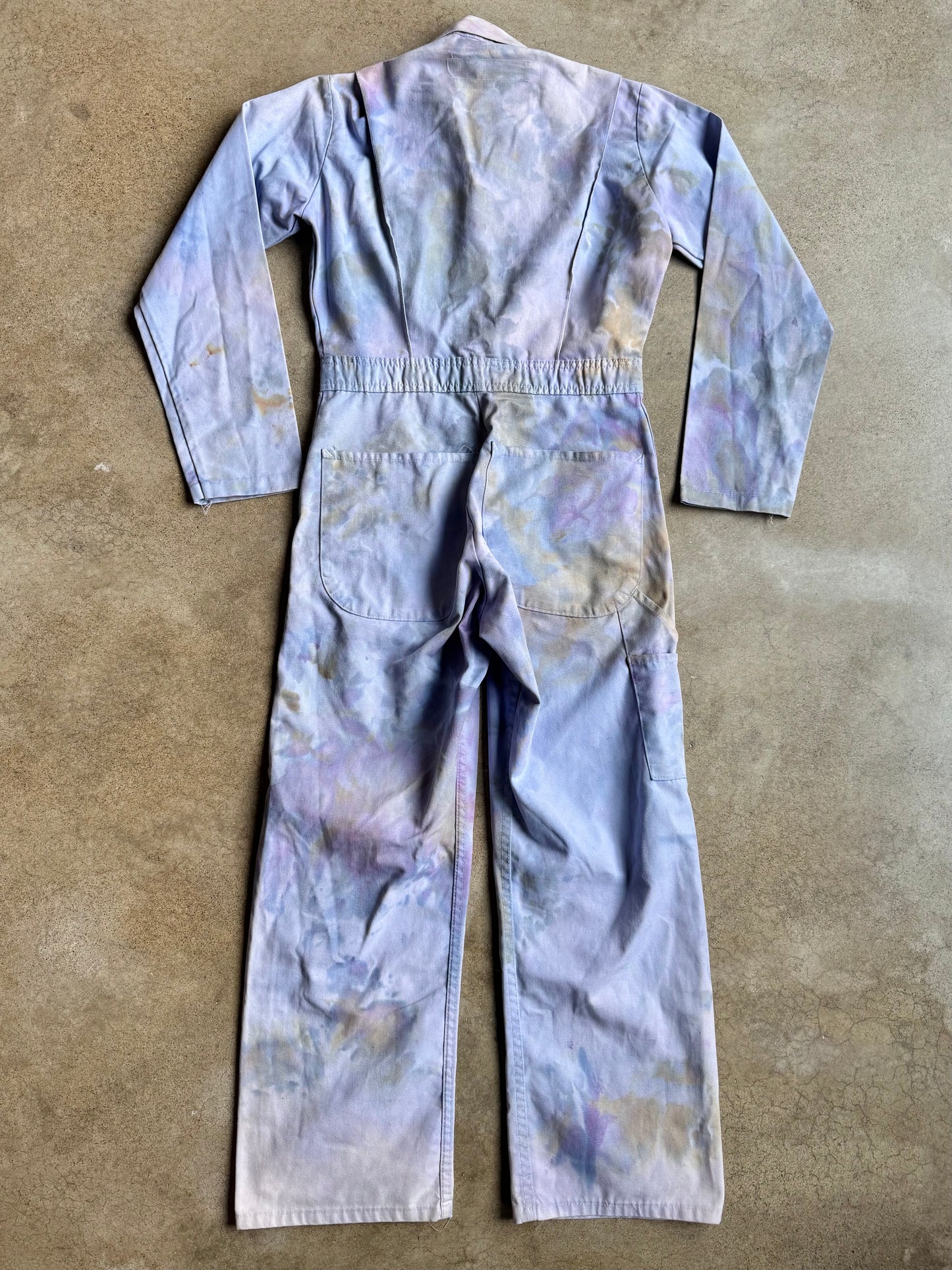 Red Kap Mechanic Handmade Tie Dye Coveralls | 32R