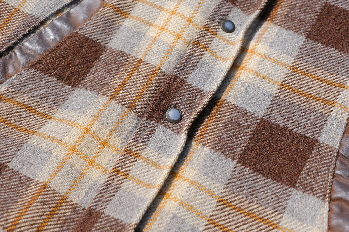 Vintage JC Penny Wool Plaid Jacket