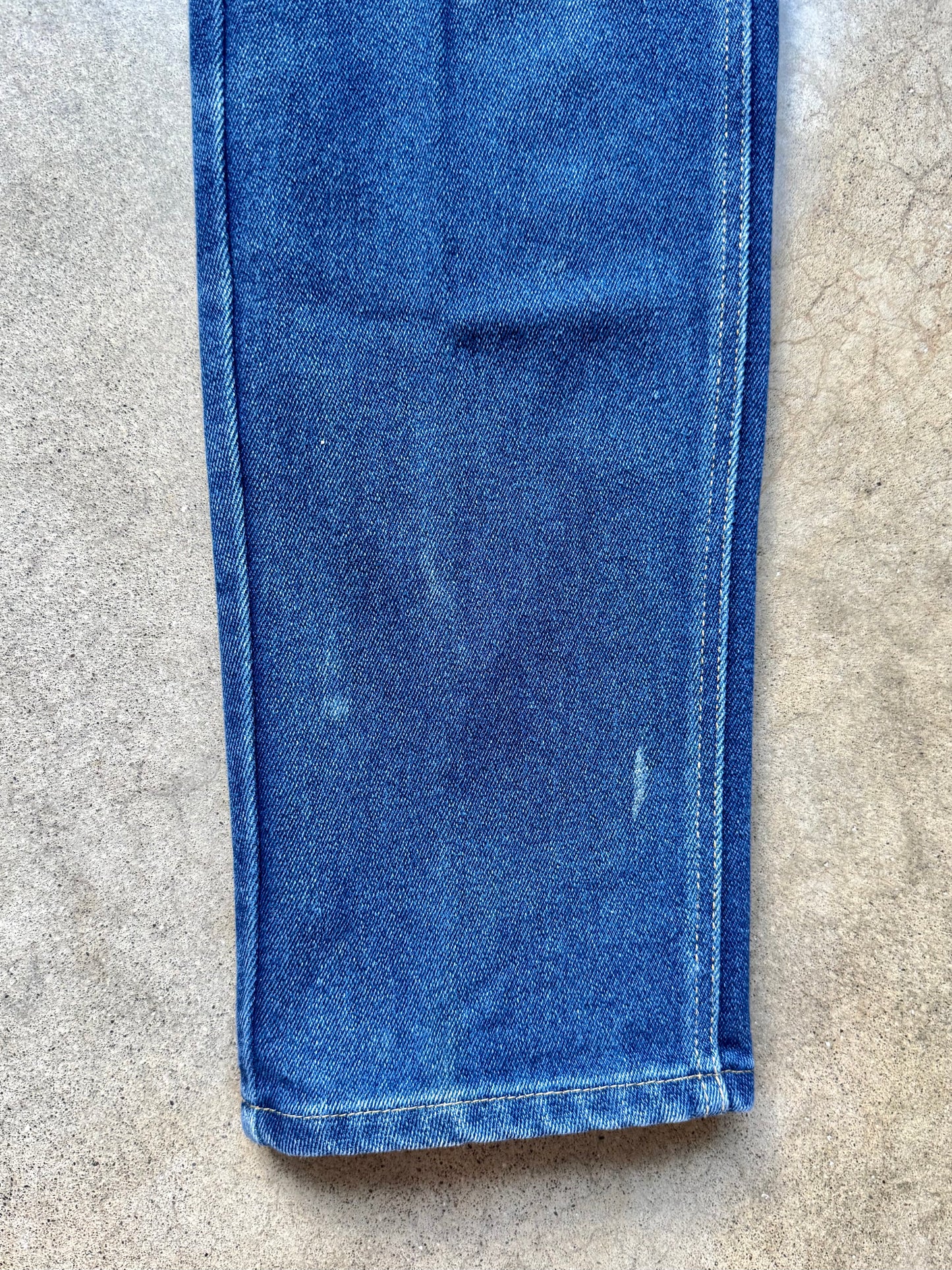 Vintage 1980s Lee Riders Dark Wash High-Waisted Jeans | Waist 28”