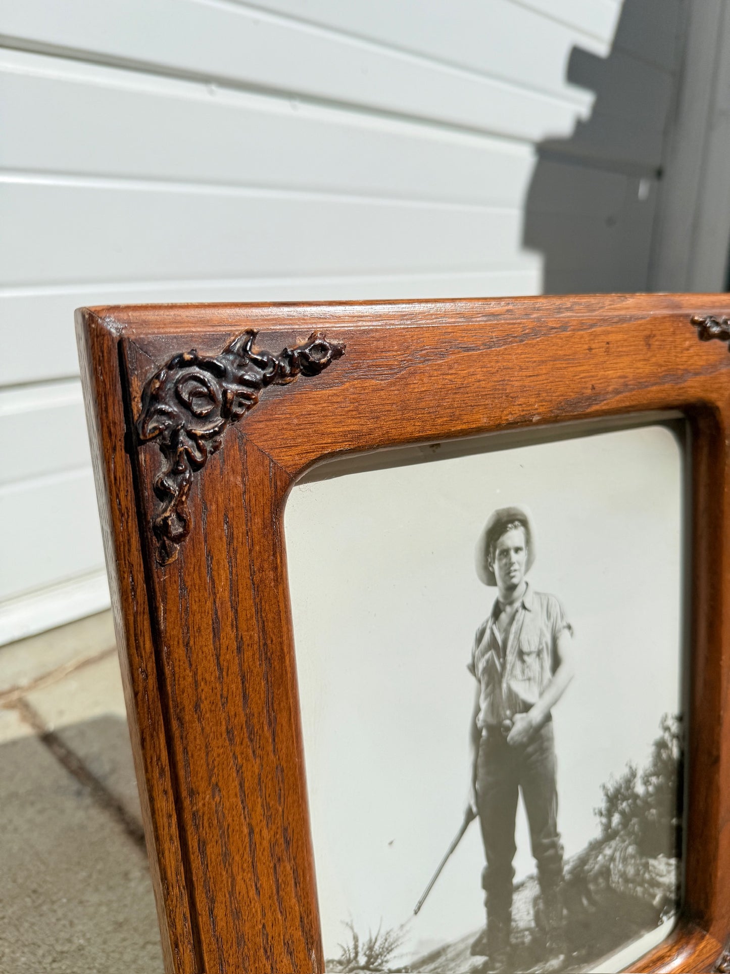 Vintage 1960s Wood Framed Original "Home from the Hill" George Peppard Movie Test Photograph