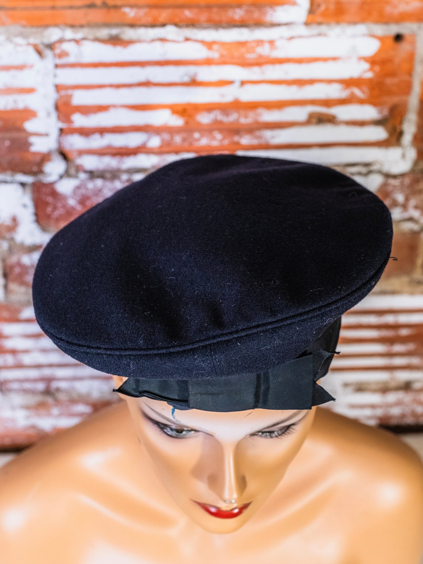 Vintage WWII U.S. Navy Sailor Uniform Flat Hat