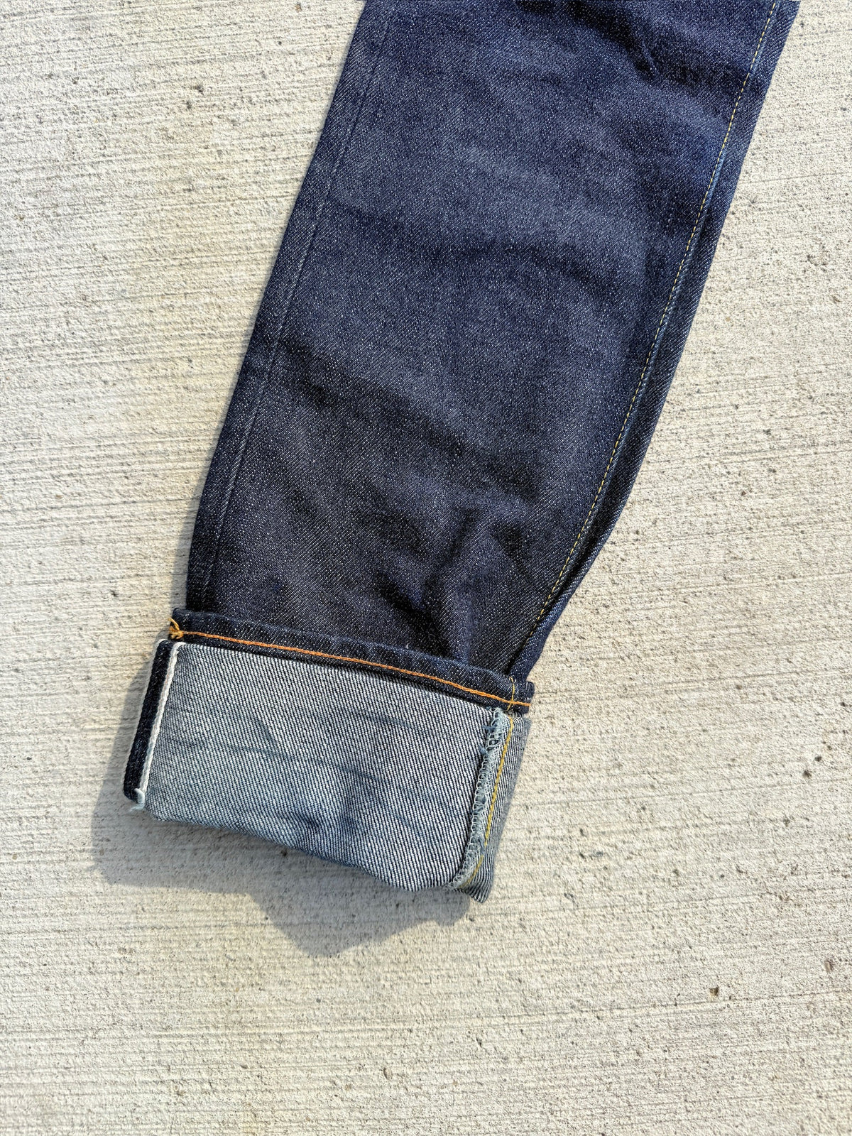 The Flat Head Selvedge Denim Dark Rinse Jeans | 28