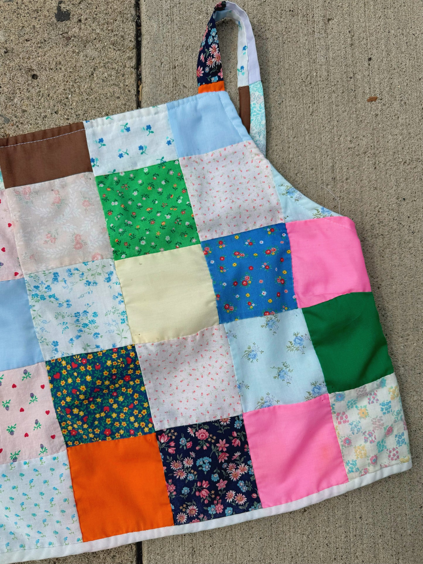 Vintage Quilt Patchwork Handmade Tank Top