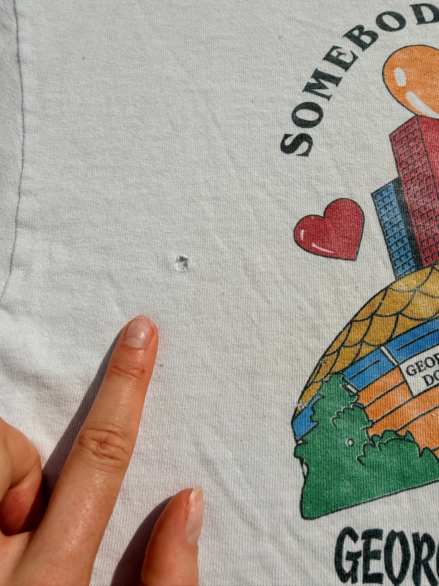 Vintage "Somebody loves me in Atlanta" Graphic Tee | L