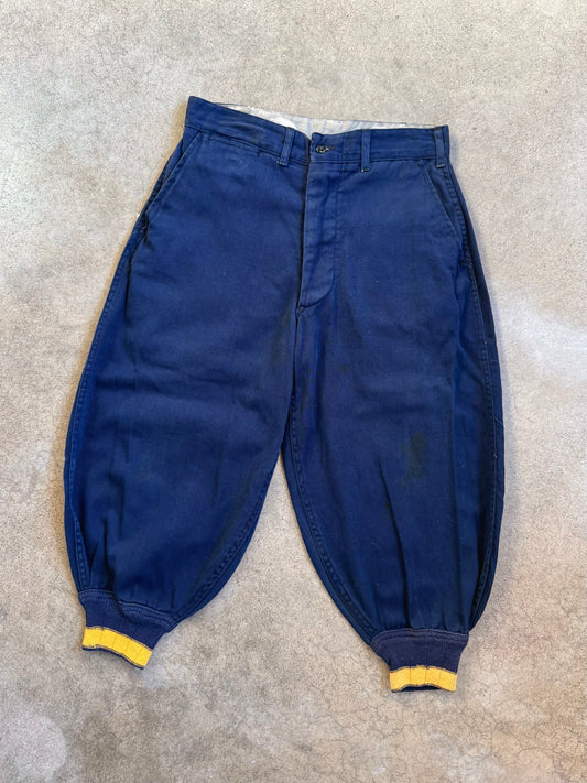 Vintage 1940s Boy Scouts of America Blue Cub Scout Uniform Knicker Pants | Waist 28”