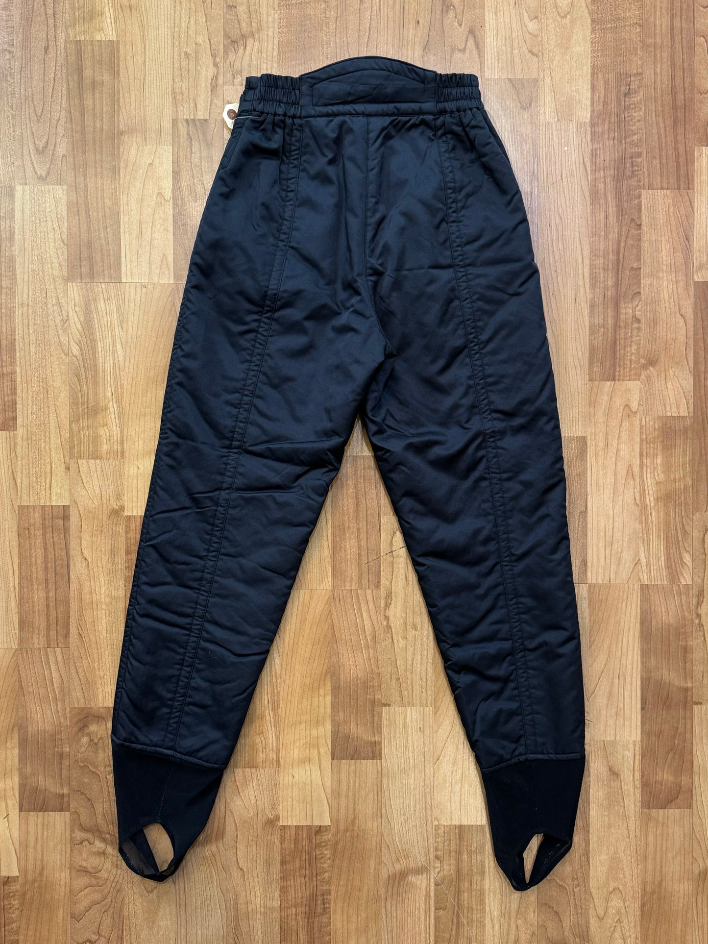 Vintage 1980s Ossi Skiwear Insulated Stirrup Pants | Small