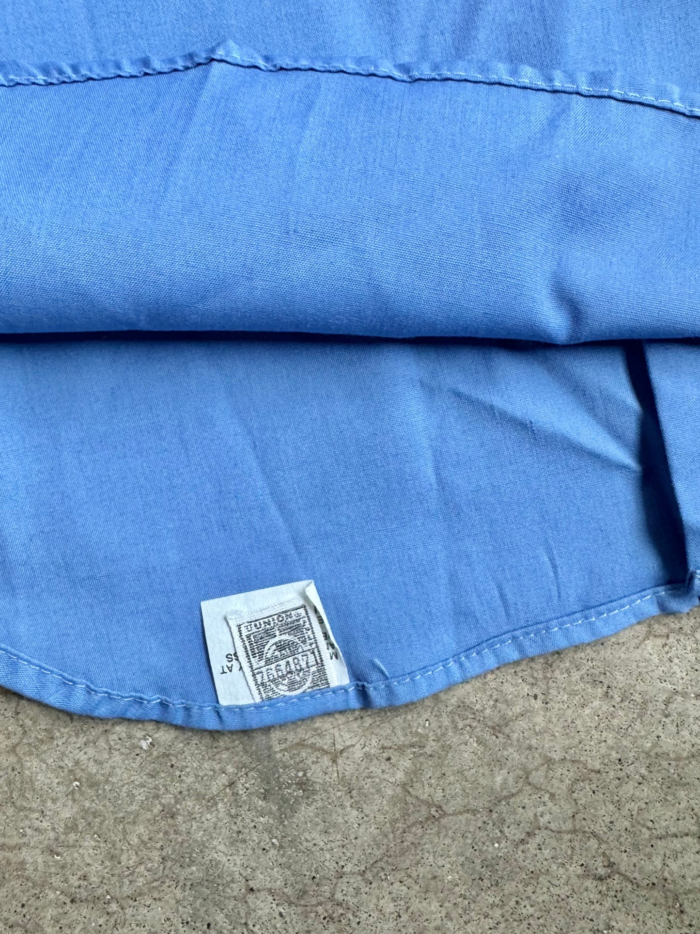 Vintage 1970s Stroh’s Beer Chainstitch Button-Up Work Shirt | Large
