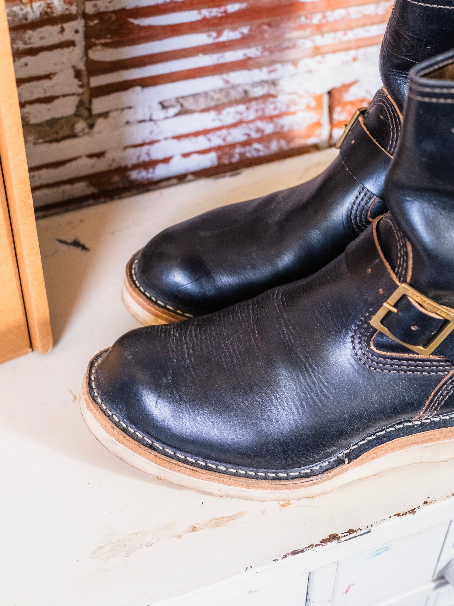 Black Bear Brand x Wesco Boss Engineer Boots | Men’s 8.5