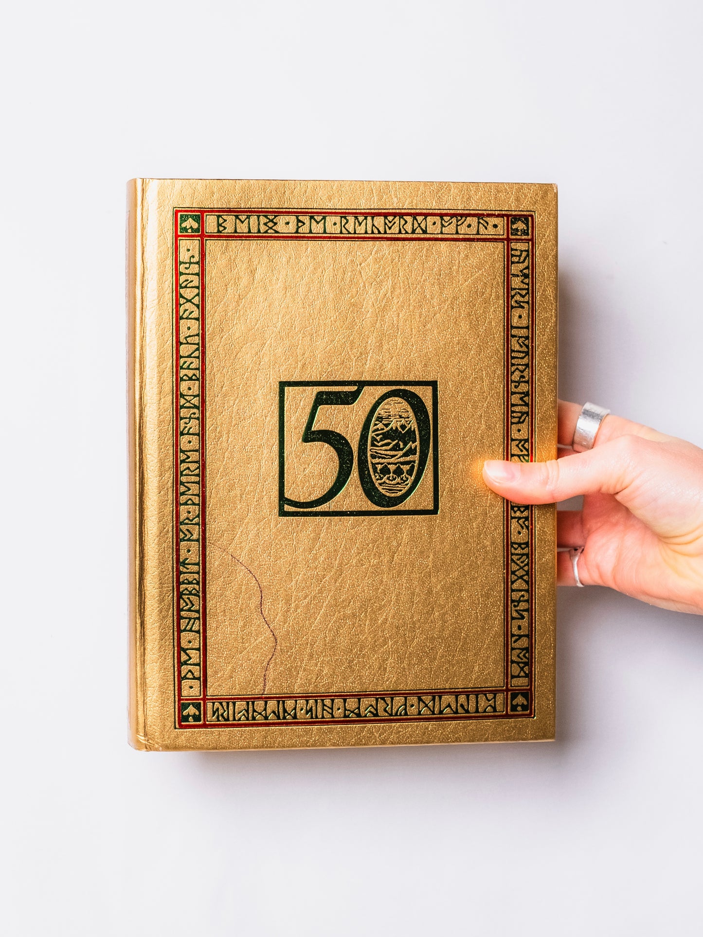 Vintage 1980s The Hobbit J.R.R. Tolkien 50th Anniversary Book