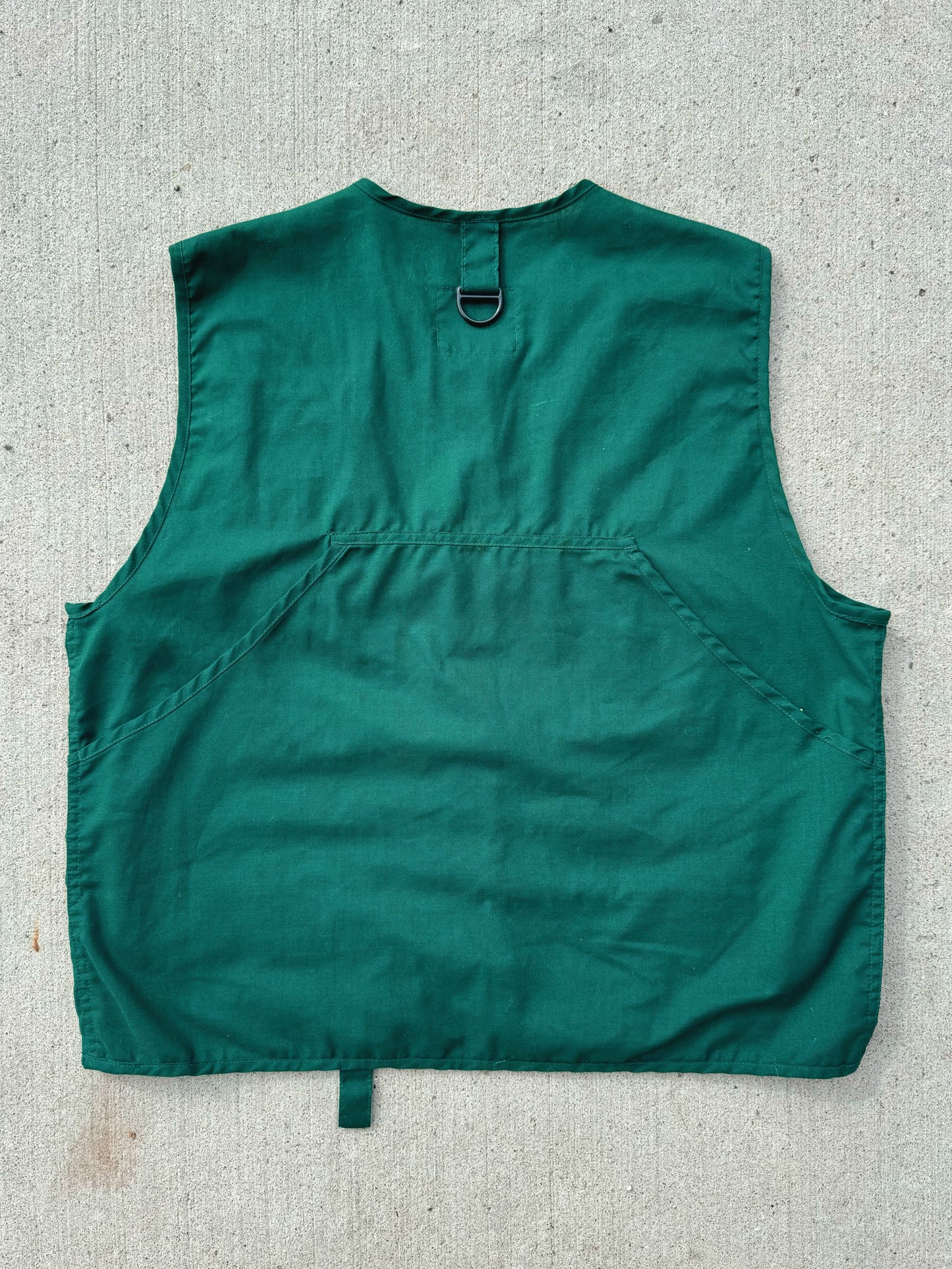 Vintage Eagle Claw Green Fishing Utility Vest | S/M