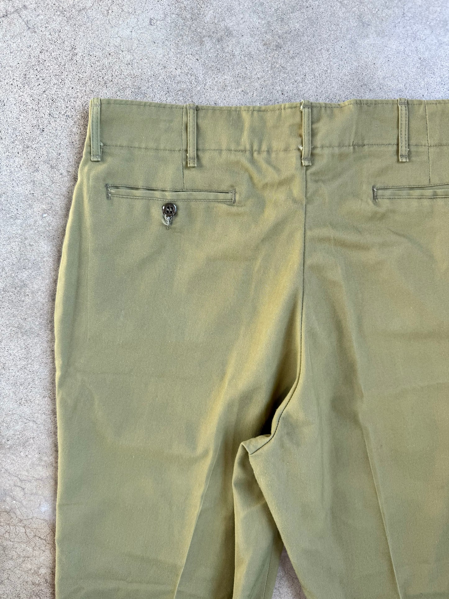 Vintage 1970s Boy Scouts BSA Green Uniform Pants | Waist 34”