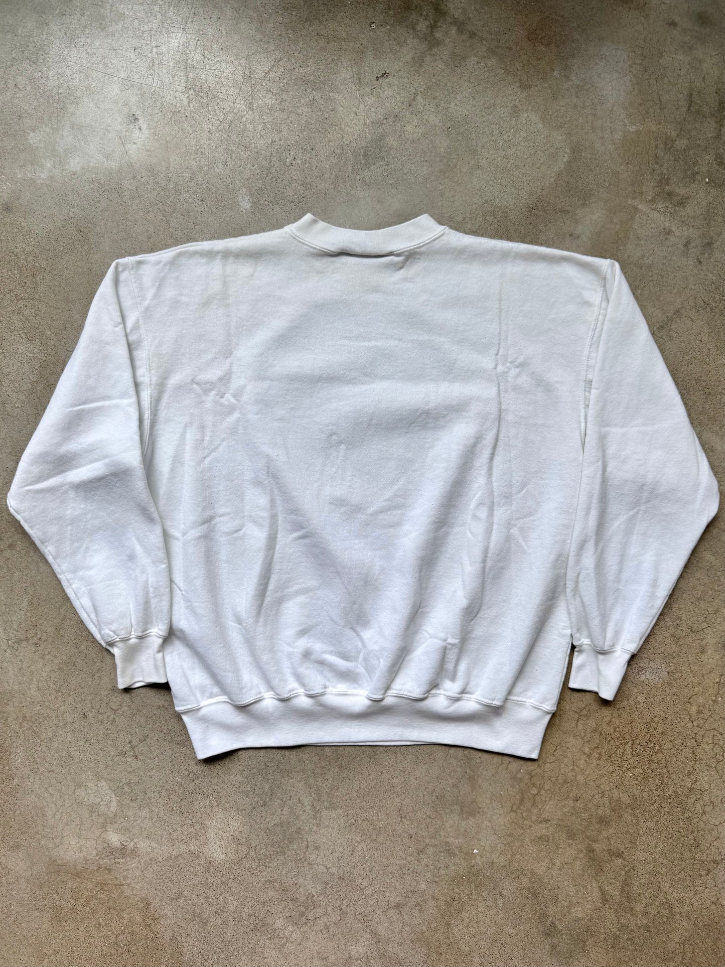 Vintage 1990s Joe Boxer “Happy Go Lucky!” Graphic Crewneck Sweatshirt | XL