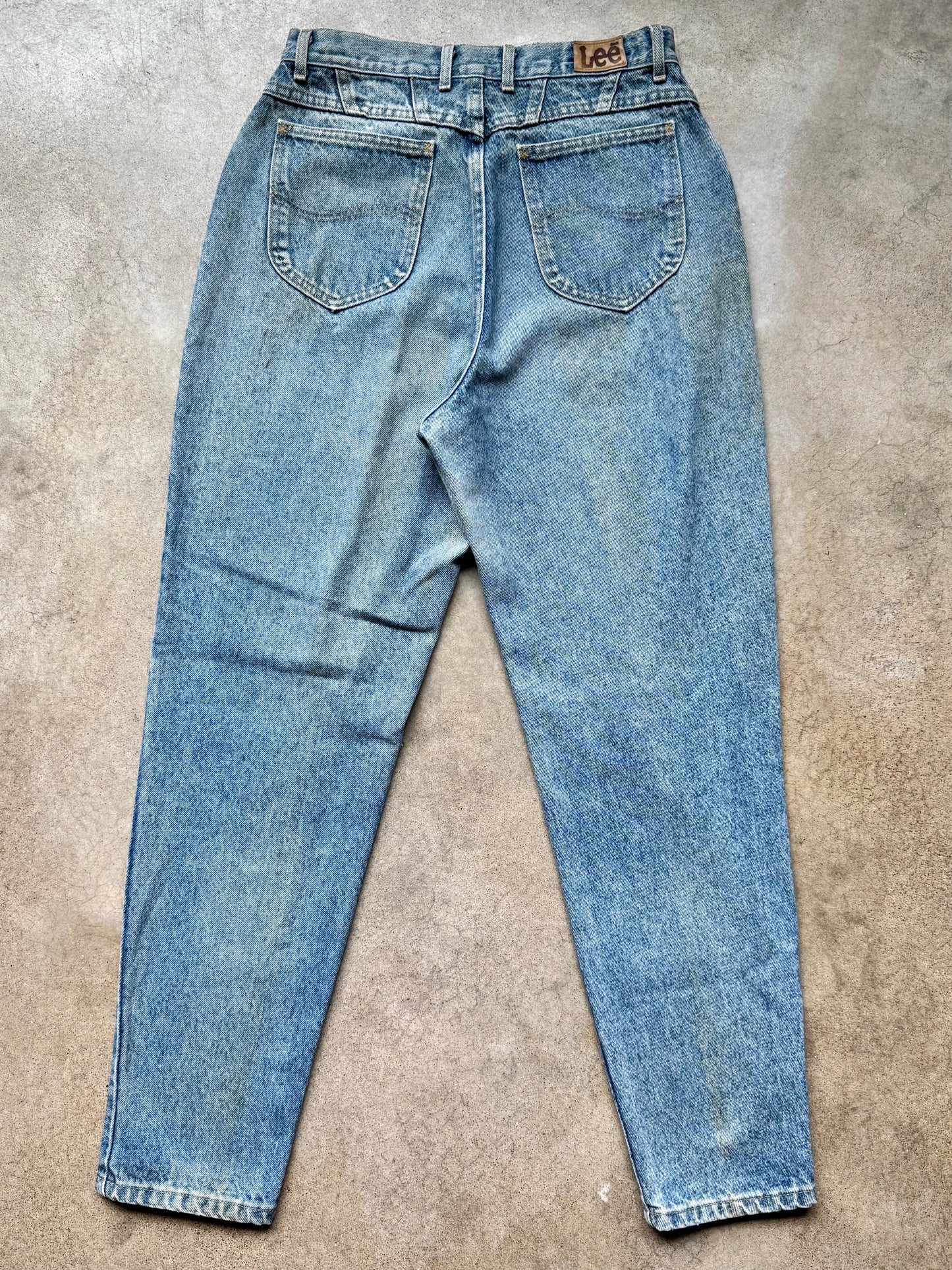 Vintage 1980s Lee Faded High-Waisted Jeans | Waist 31”