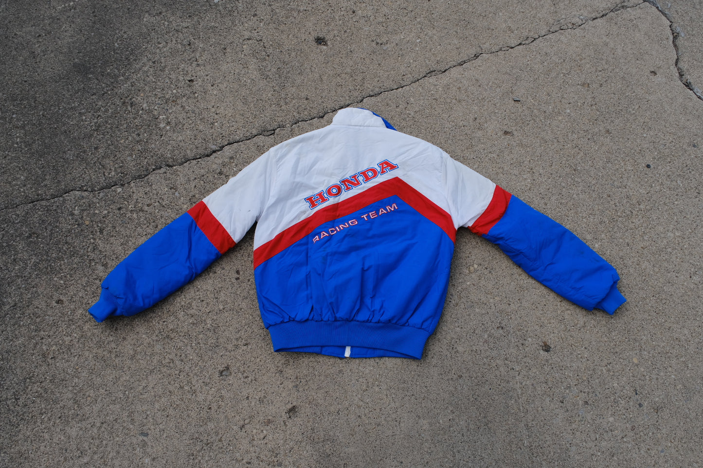 Vintage Honda Racing Team Puffer Coat