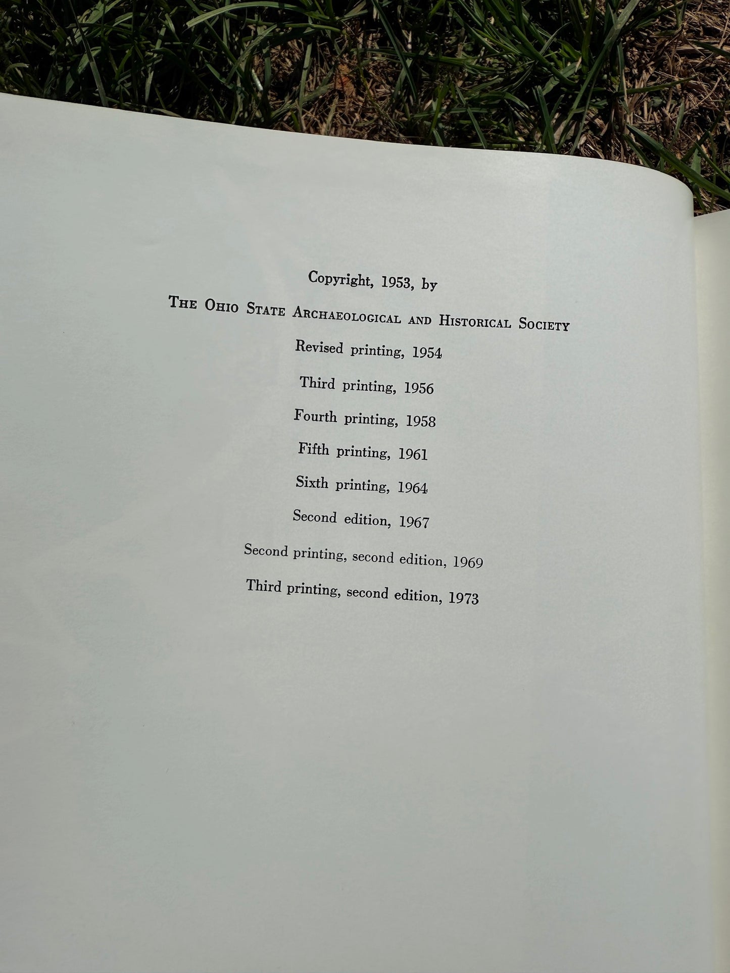 A History of Ohio Book