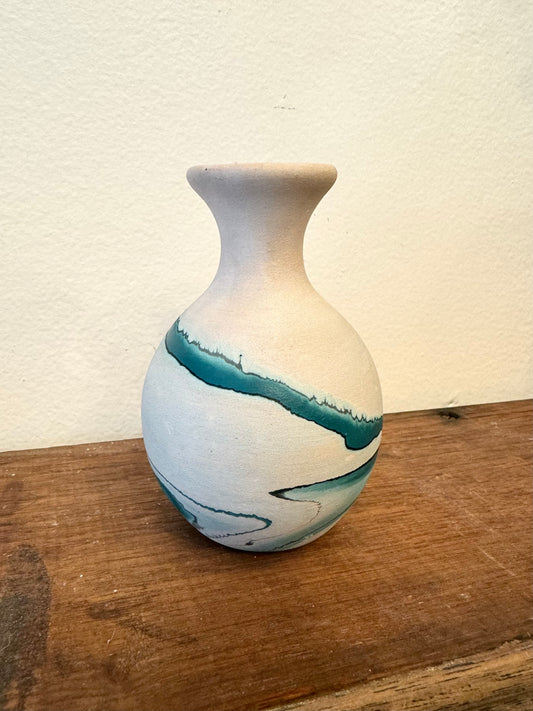 Vintage Nemadji Pottery Small Vase