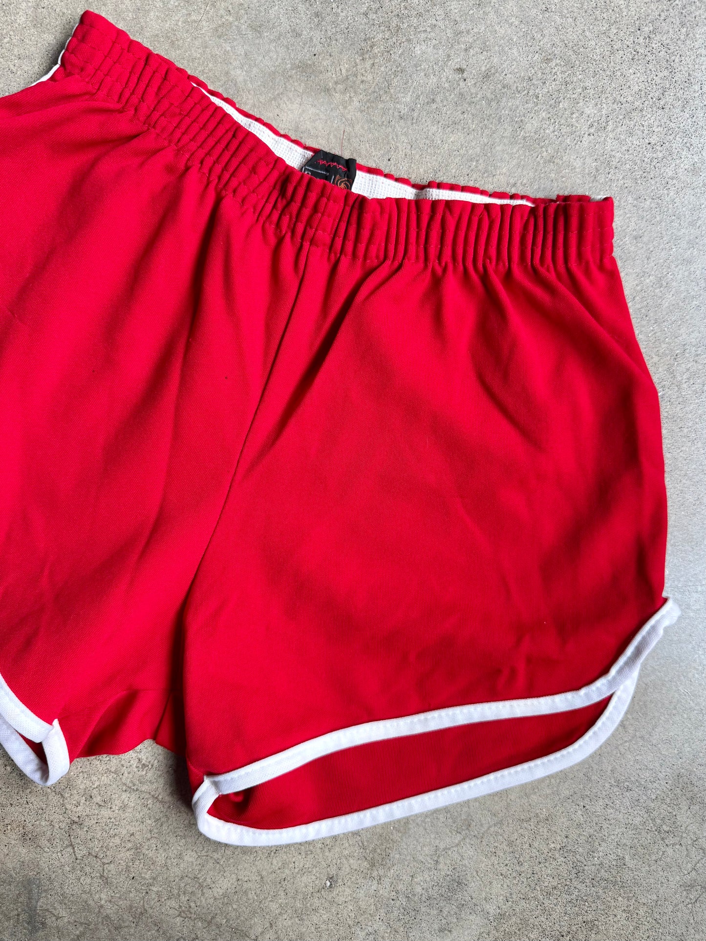 Vintage 1970s Sears Red Athletic Shorts | Medium